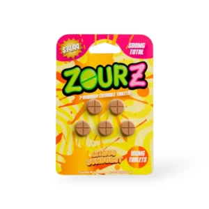 zourz 7 hydroxy chewable tablet citrus sunburst 100mg per tablet 5ct 43976