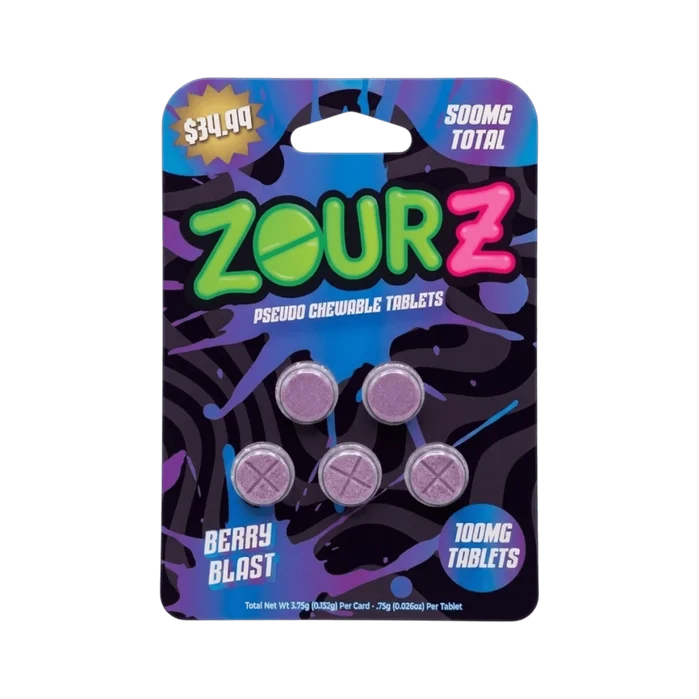 Zourz Pseudo Tablets 500mg 5 Count 7ohcom 2604020