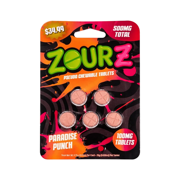 Zourz Pseudo Tablets 500mg 5 Count 7ohcom 3243062
